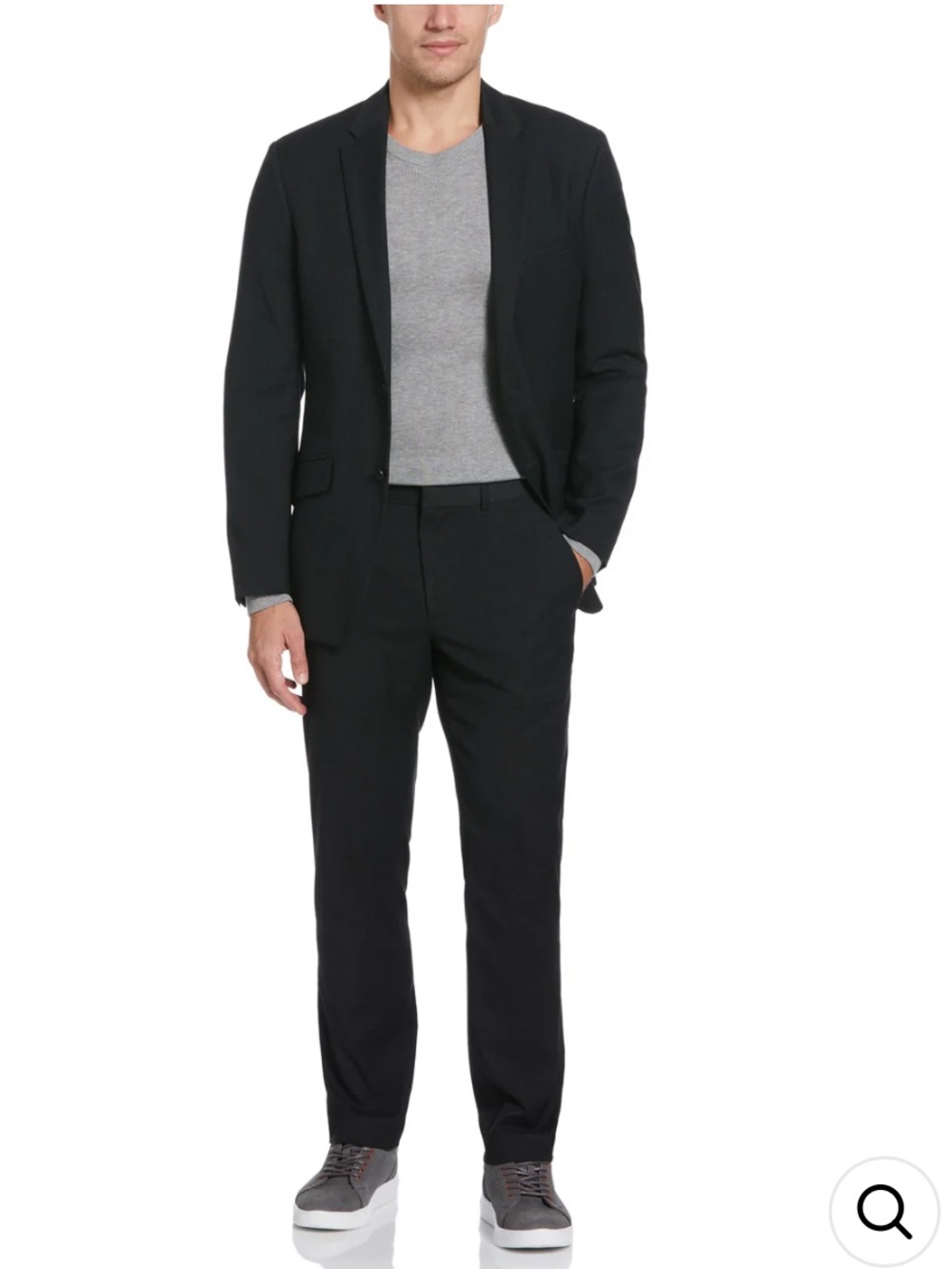 PERRY ELLIS // Slim Fit Tech Washable Suit